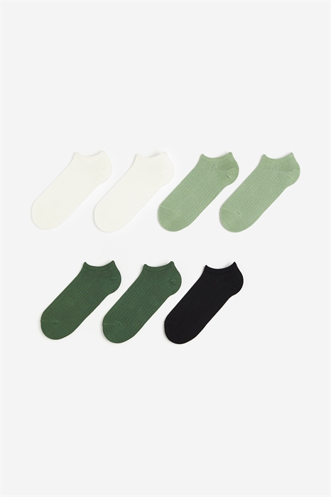 Носки для кроссовок, набор из 7 пар - Фото 12861140
