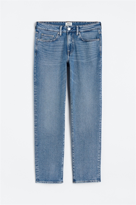 Прямые обычные джинсы - Фото 12861232