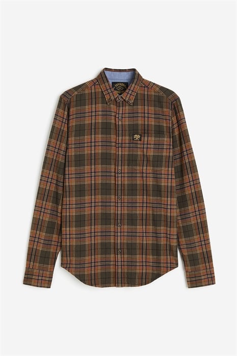 Рубашка из хлопка L/s Lumberjack Shirt 1216797002 - Фото 12874466