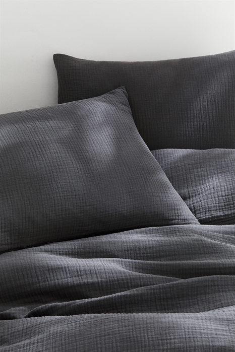 Муслиновое постельное белье для двуспальной кровати - Фото 12886397