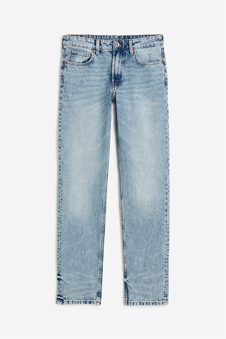 Прямые низкие джинсы - Фото 12892830