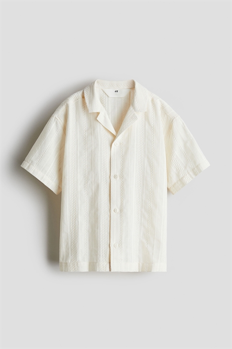 Текстурированная курортная рубашка - Фото 12893406