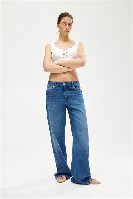 Широкие джинсы Wide High Jeans - Фото 12955995