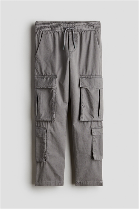 Хлопковые брюки-карго - Фото 12956580
