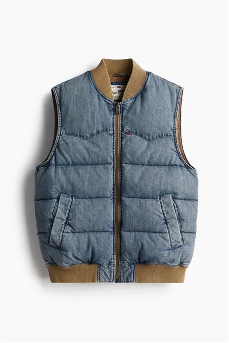 Мужской жилет Western Super Puffer Vest 1255229001 - Фото 13093106