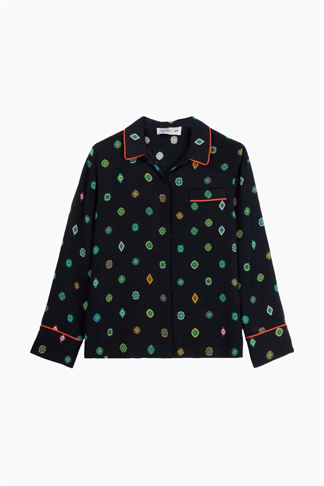 Блузка Kenzo X H&m размер 36 1279160001 - Фото 13215266