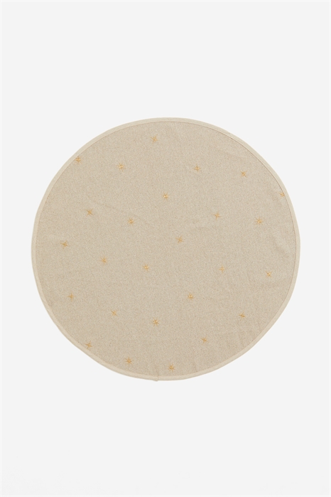 Елочный коврик из льняного микса 1194569001 - Фото 13265250