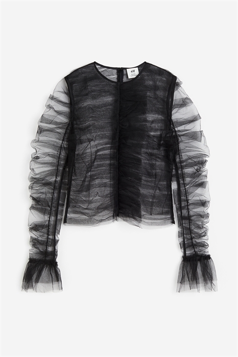 Топ из тюля с воланами 1195205002 - Фото 13265754