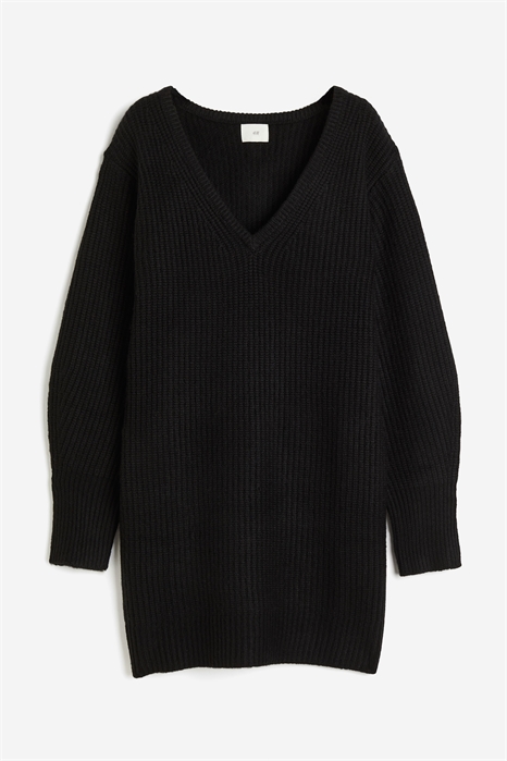 Платье из ребристого трикотажа 1194899003 - Фото 13267007