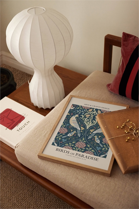 Постер Birds Of Paradise Blue 1292642001 - Фото 13272226