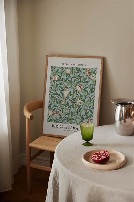 Зеленый постер Birds Of Paradise 1292631001 - Фото 13274043