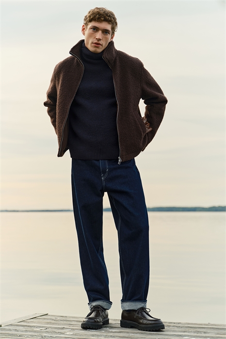 Куртка Regular Fit из шерстяного букле 1238955002 - Фото 13276935