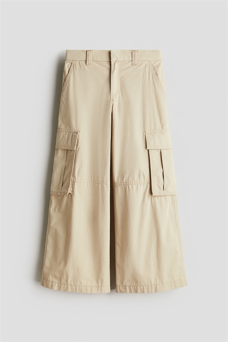 Широкие брюки-карго 1261082002 - Фото 13289899