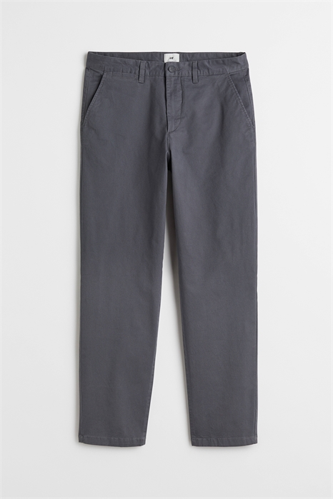 Хлопковые чиносы Regular fit 1026070004 - Фото 13315791