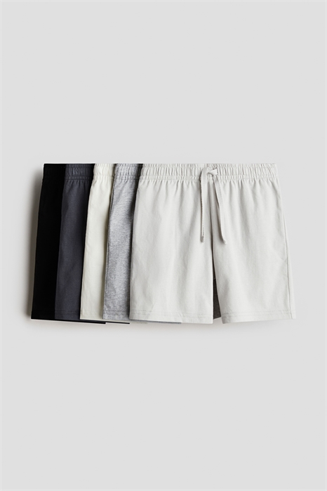 Шорты из хлопкового джерси в упаковке из 5 штук 0854711018 - Фото 13342171