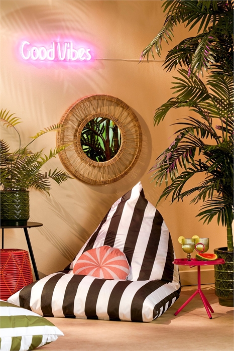 Зеркало в джутовой раме 1278359001 - Фото 13393764