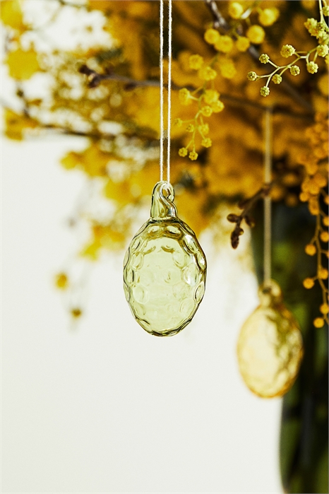 Набор из двух стеклянных пасхальных украшений 1261191003 - Фото 13401635