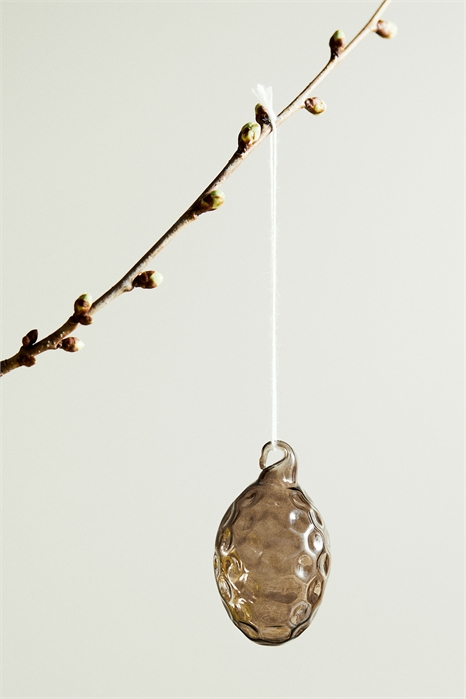 Набор из двух стеклянных пасхальных украшений 1261191006 - Фото 13401645