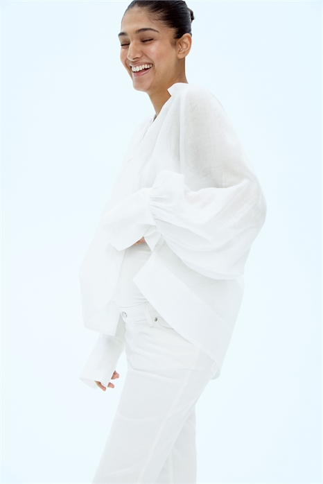 Зауженные джинсы по щиколотку MAMA 1236275008 - Фото 13425591