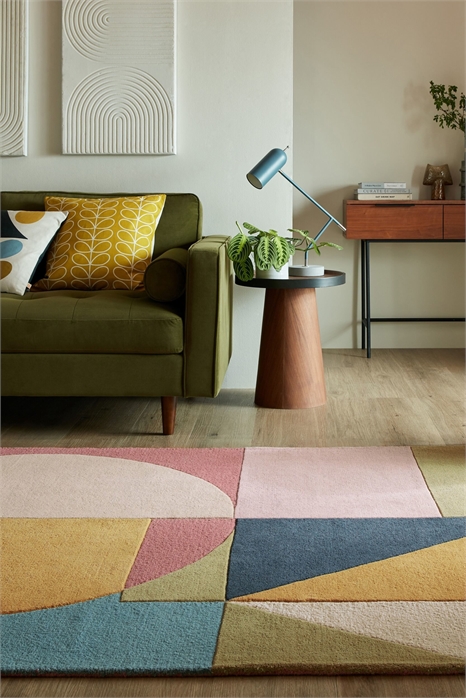 Шерстяной ковер Esre Geometric Abstract 1208104002 - Фото 13442763