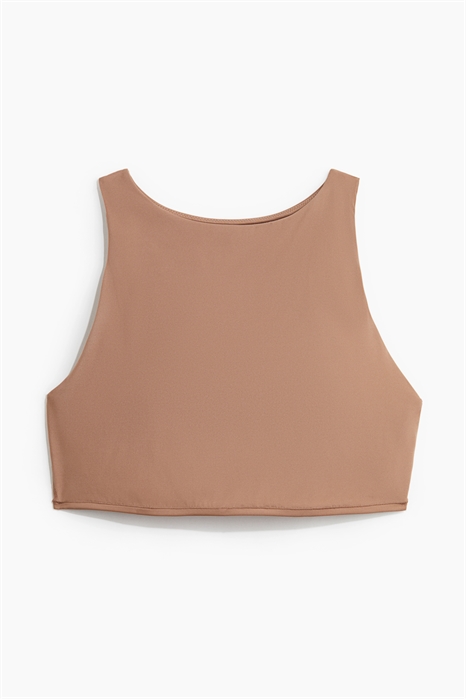 Бюстгальтер из микрофибры с высоким вырезом и мягкой подкладкой 1274552001 - Фото 13463082