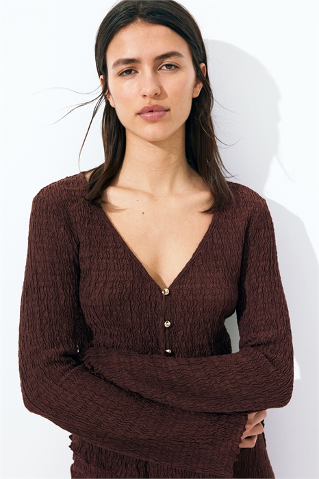 Топ из текстурированного джерси 1283685003 - Фото 13463956