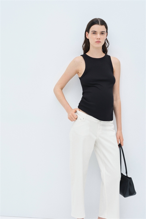 Джинсы MAMA Before & After Straight Low Ankle Jeans 1233274006 - Фото 13473088