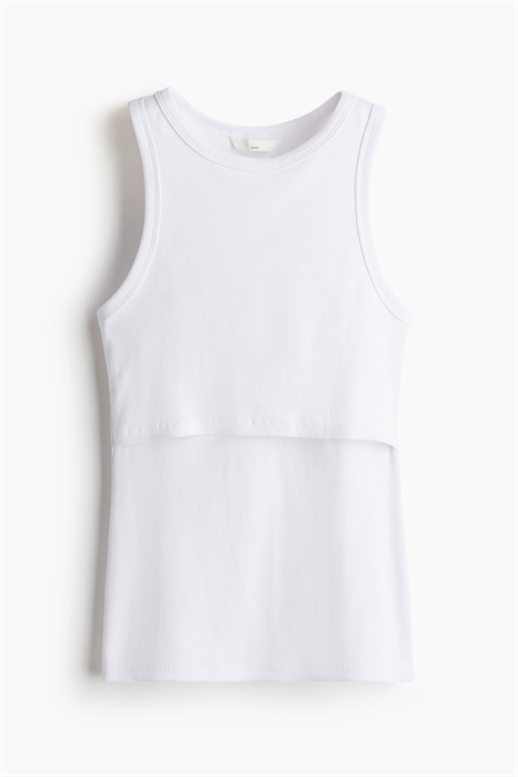 Трикотажная майка для кормящих MAMA 1255952001 - Фото 13473224