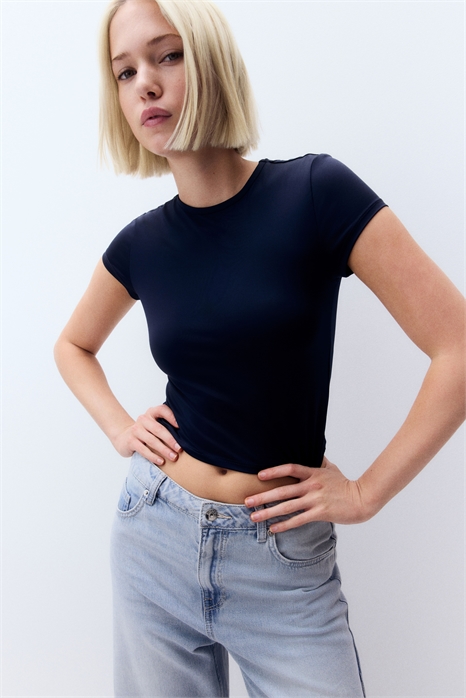 Приталенная футболка 1234741017 - Фото 13483275