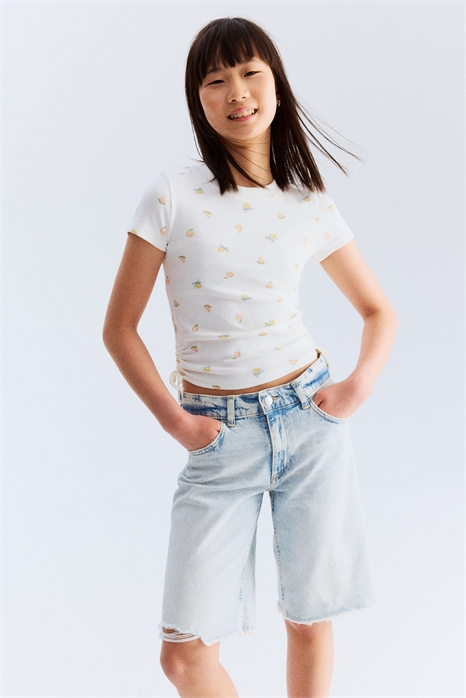 Джинсовые шорты 1276762001 - Фото 13484479