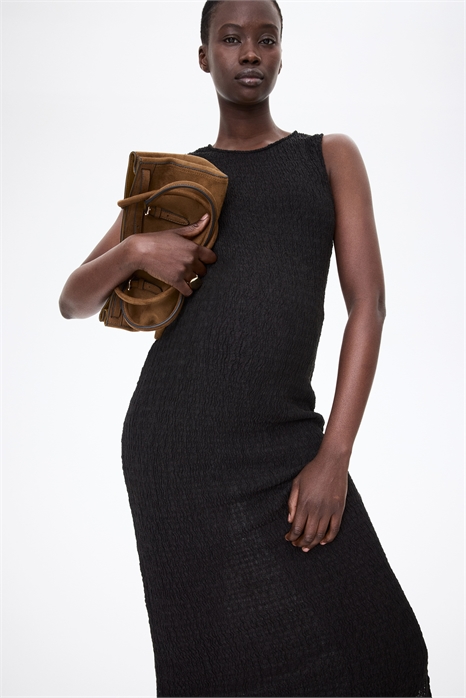 Платье из текстурированного джерси MAMA 1277312001 - Фото 13484513