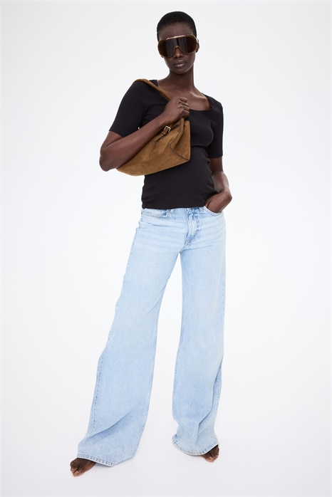 Топ с вырезом "совок" MAMA 1277815001 - Фото 13484573