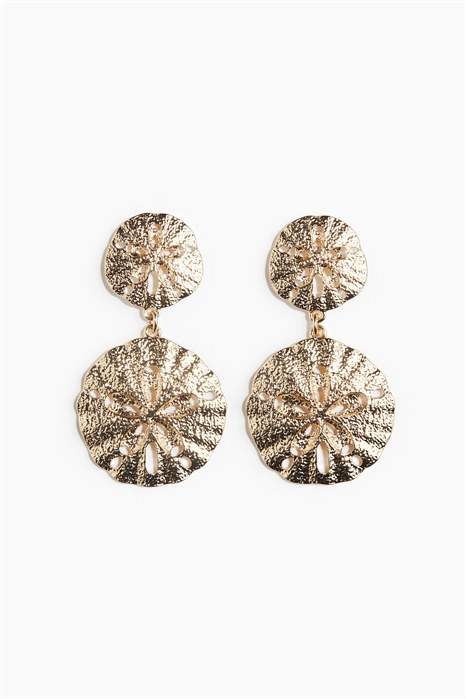 Серьги-подвески в форме песочного доллара 1280972001 - Фото 13484682