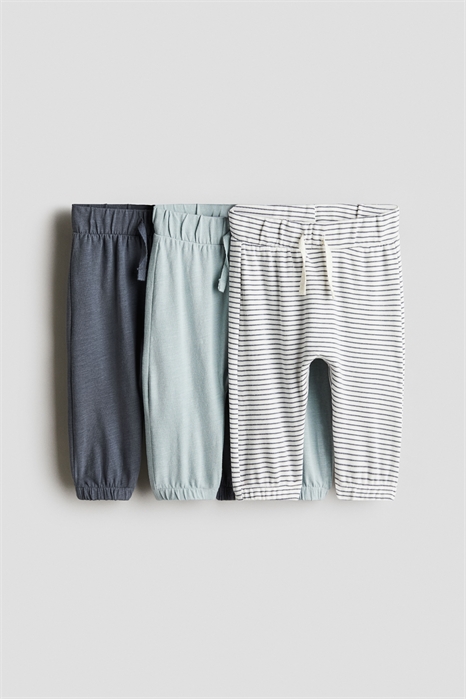 Хлопковые брюки из 3 комплектов 1281391001 - Фото 13484693