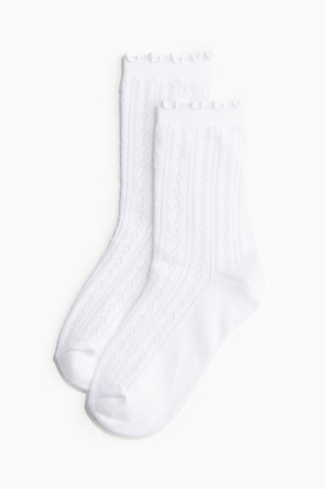 Носки из пуантельевой вязки 1274632002 - Фото 13487044