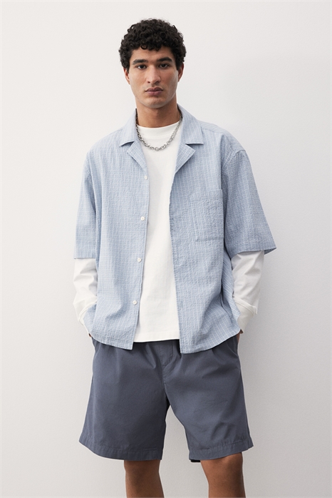 Холщовые шорты Regular Fit 1260536004 - Фото 13507477