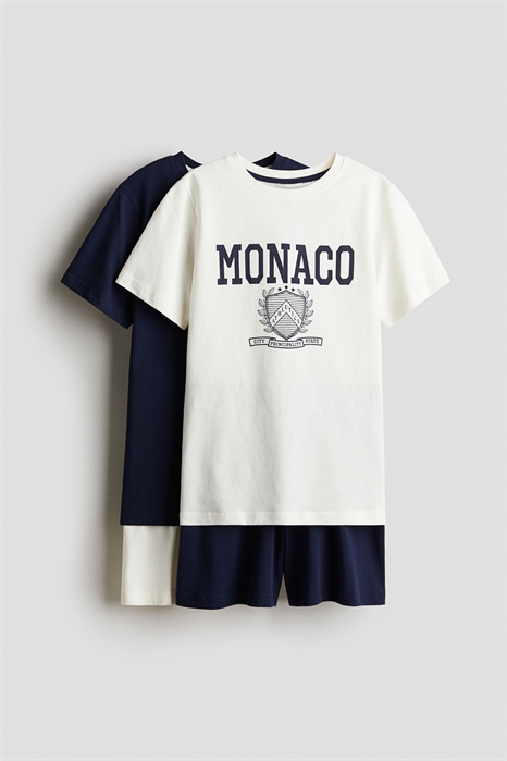 Пижама с футболкой и шортами в упаковке из 2 штук 1263447002 - Фото 13507587