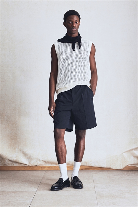 Жилет из пуантельевого трикотажа Regular Fit 1265020001 - Фото 13507704