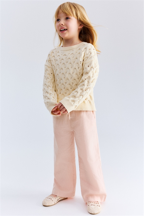 Брюки из льняной смеси 1273060002 - Фото 13508403