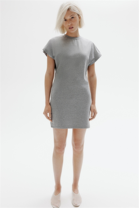 Платье из джерси с короткими рукавами 1275924006 - Фото 13508819