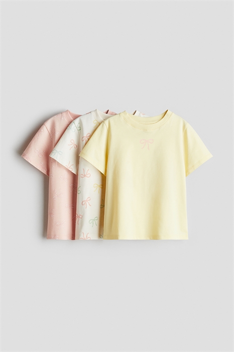 Комплект из 3 футболок из джерси с принтом 1282740007 - Фото 13509337