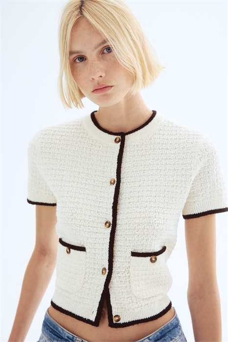 Кардиган из фактурной вязки 1289722001 - Фото 13509737