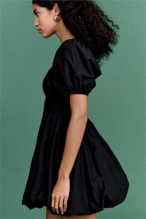 Хлопковое платье с оборками 1280536002 - Фото 13515153