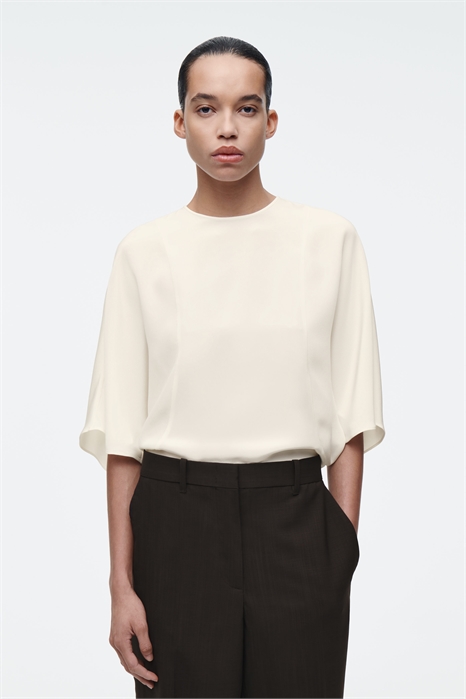 Шелковая футболка 1271465001 - Фото 13516775