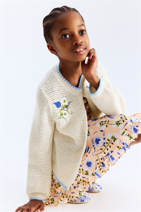 Кардиган с вязаным узором 1273189001 - Фото 13518395