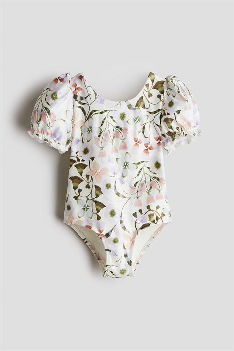 Купальник с пышными рукавами 1275163001 - Фото 13518423