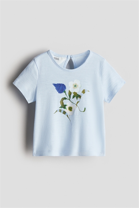 Хлопковый топ с принтом-мотивом 1275484002 - Фото 13518466