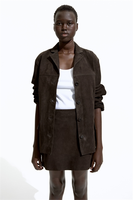 Замшевая мини-юбка 1275068001 - Фото 13519071