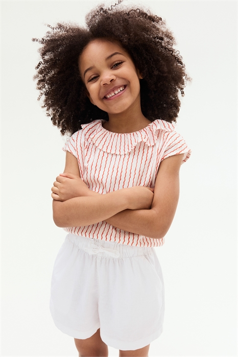 Шорты из льняного бленда 1213790013 - Фото 13522461