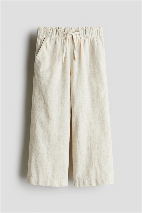 Брюки из льняной смеси 1273060001 - Фото 13523386